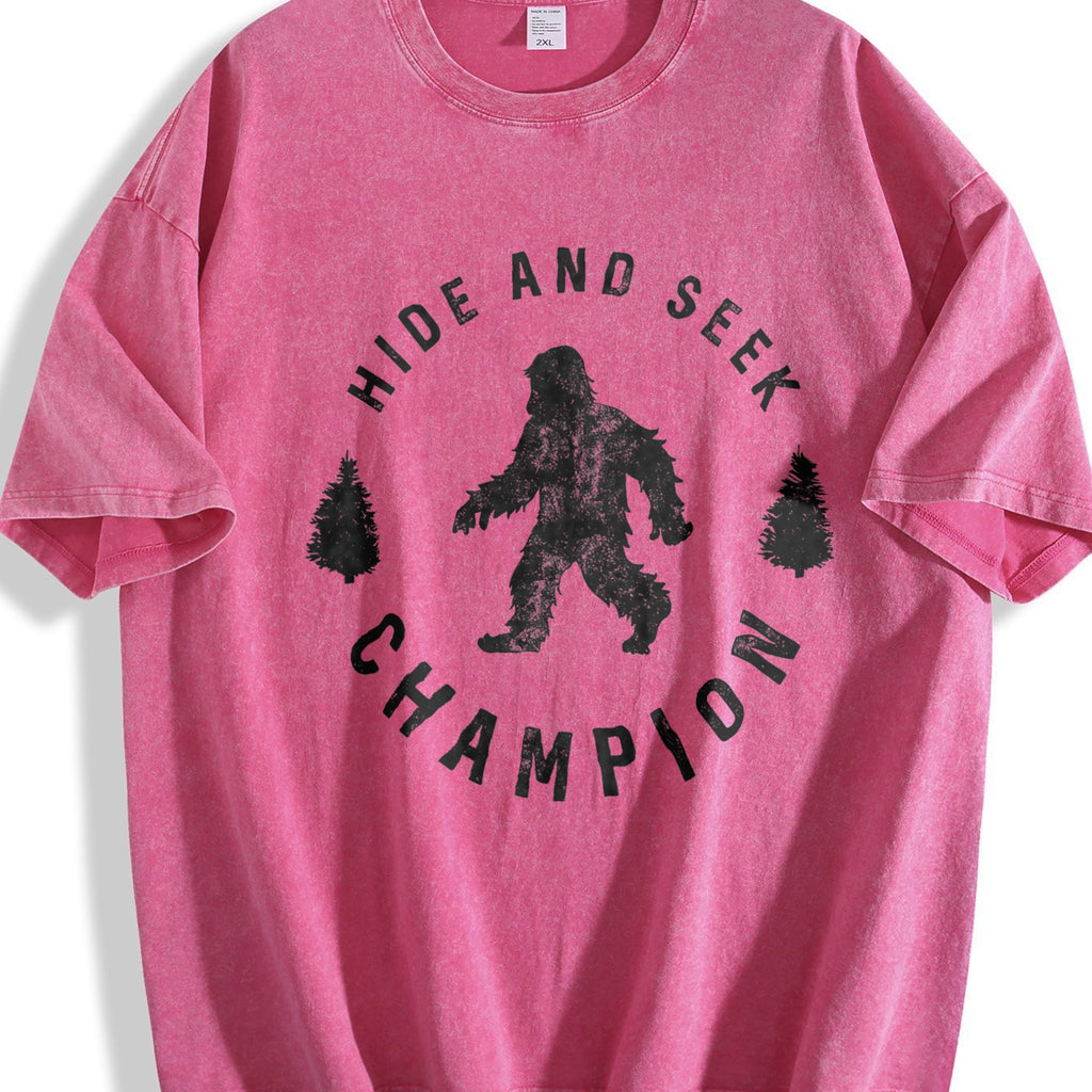 Hide And Seek Champion Funny Bigfoot Humor Cool Vintage product image 7