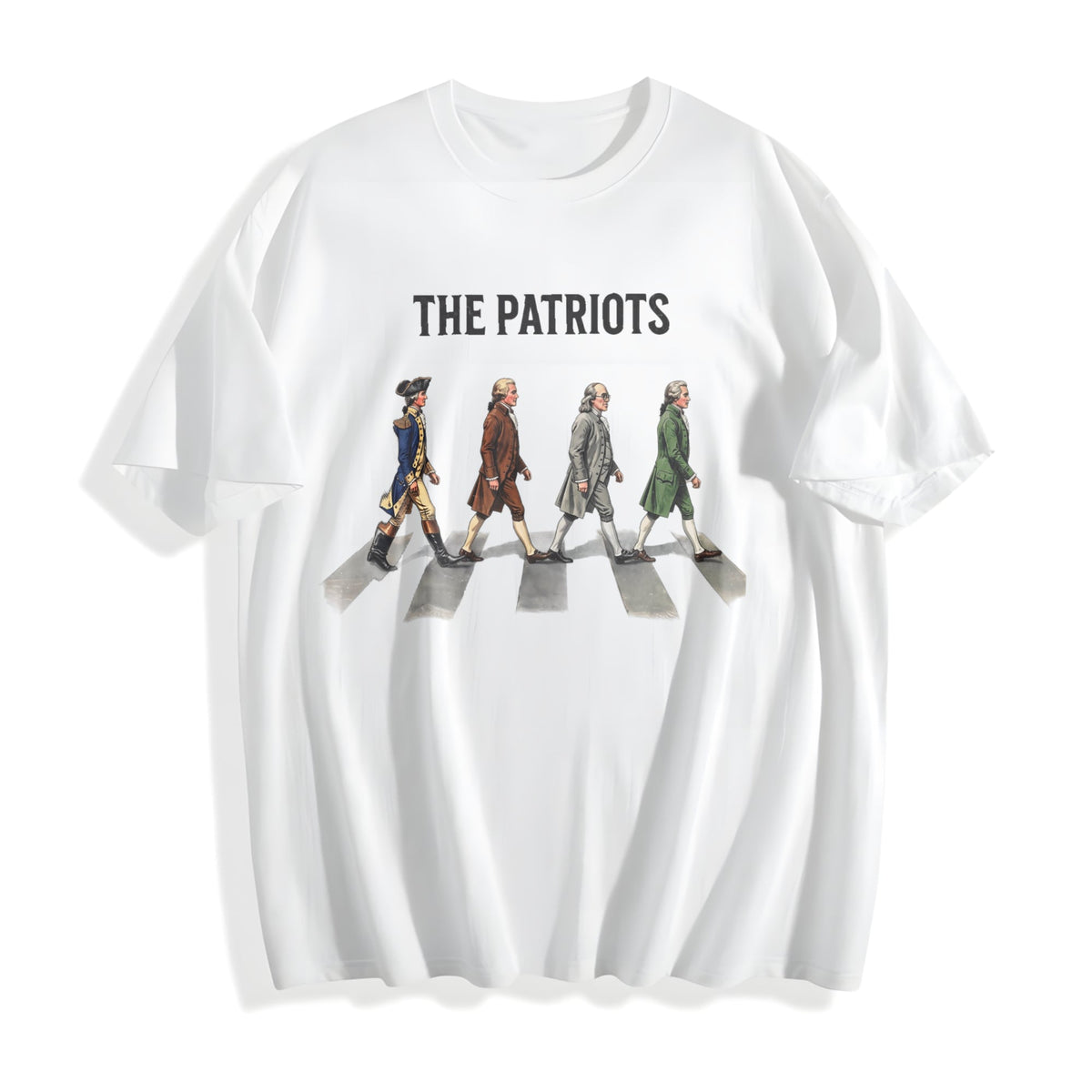 Patriots Founding Fathers Iconic Zebra Crossing Cotton product image 2