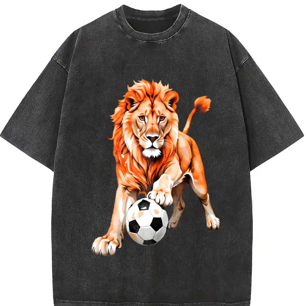 Global Soccer Fan Vintage Washed T-Shirt product image 2