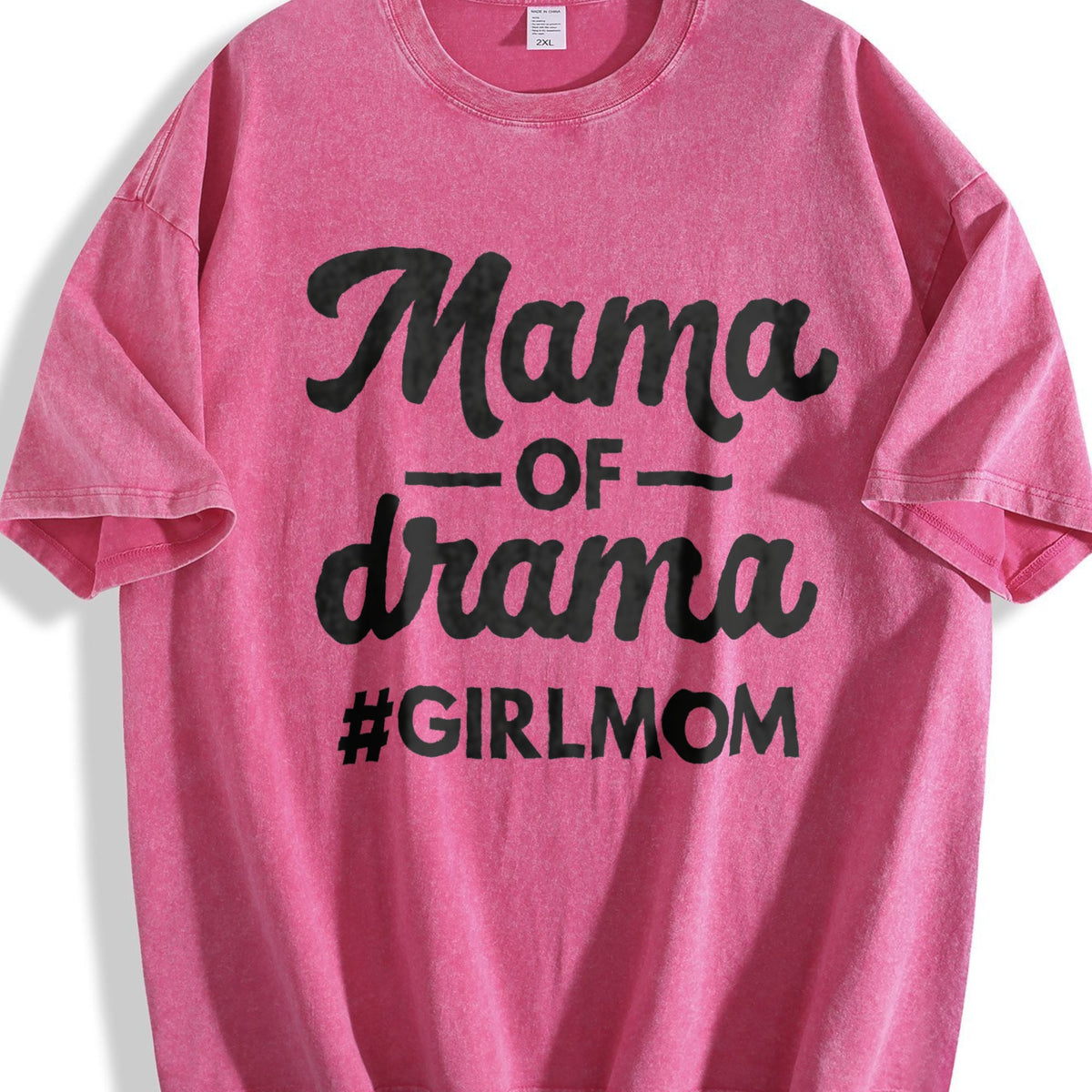 Mama Of Drama Vintage Washed T-Shirt product image 7