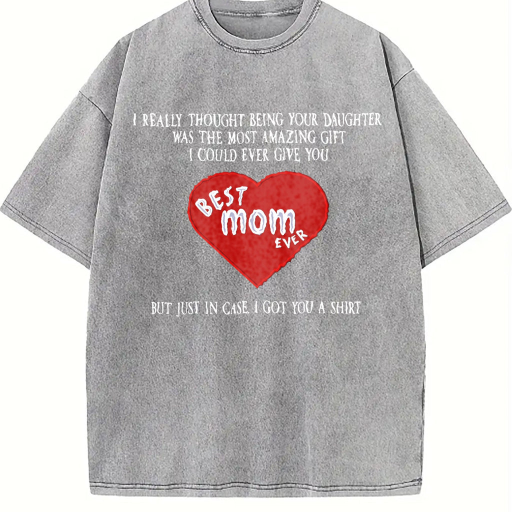 Funny Mother's Day From Daughter Vintage Washed T-Shirt product image 5