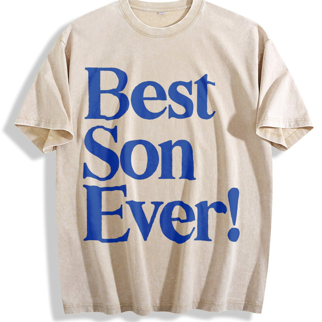 Best Son Ever Vintage Washed T-Shirt product image 1