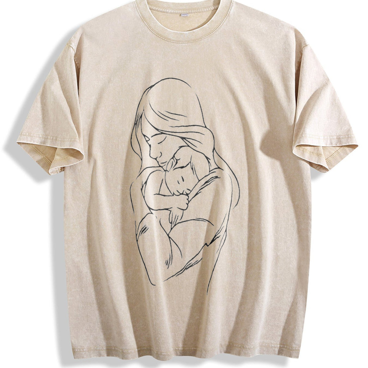 Motherloveprint - Shrink-resistant Vintage Washed T-Shirt product image 1