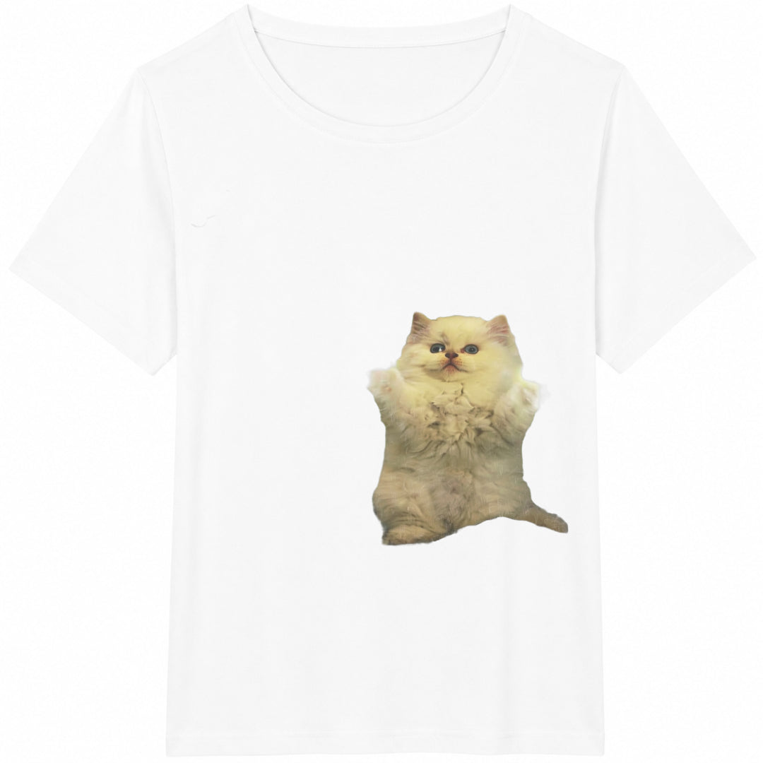 Lightning Cat Cotton T-Shirt product image 2