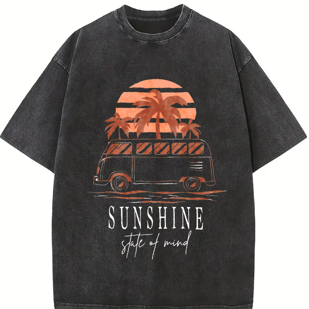 Black Water- With Sunset And Van Sunshine State Vintage product image 2