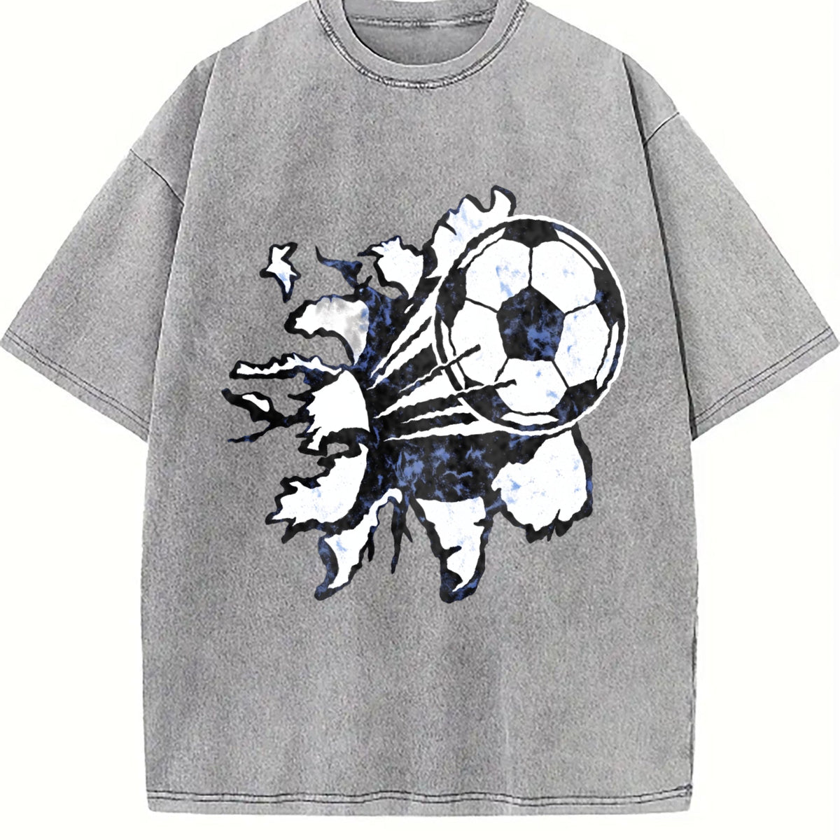 Global Soccer Fan Vintage Washed T-Shirt product image 5