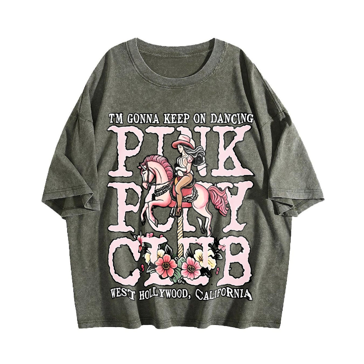 Pink Pony Club Vintage Washed T-Shirt product image 4