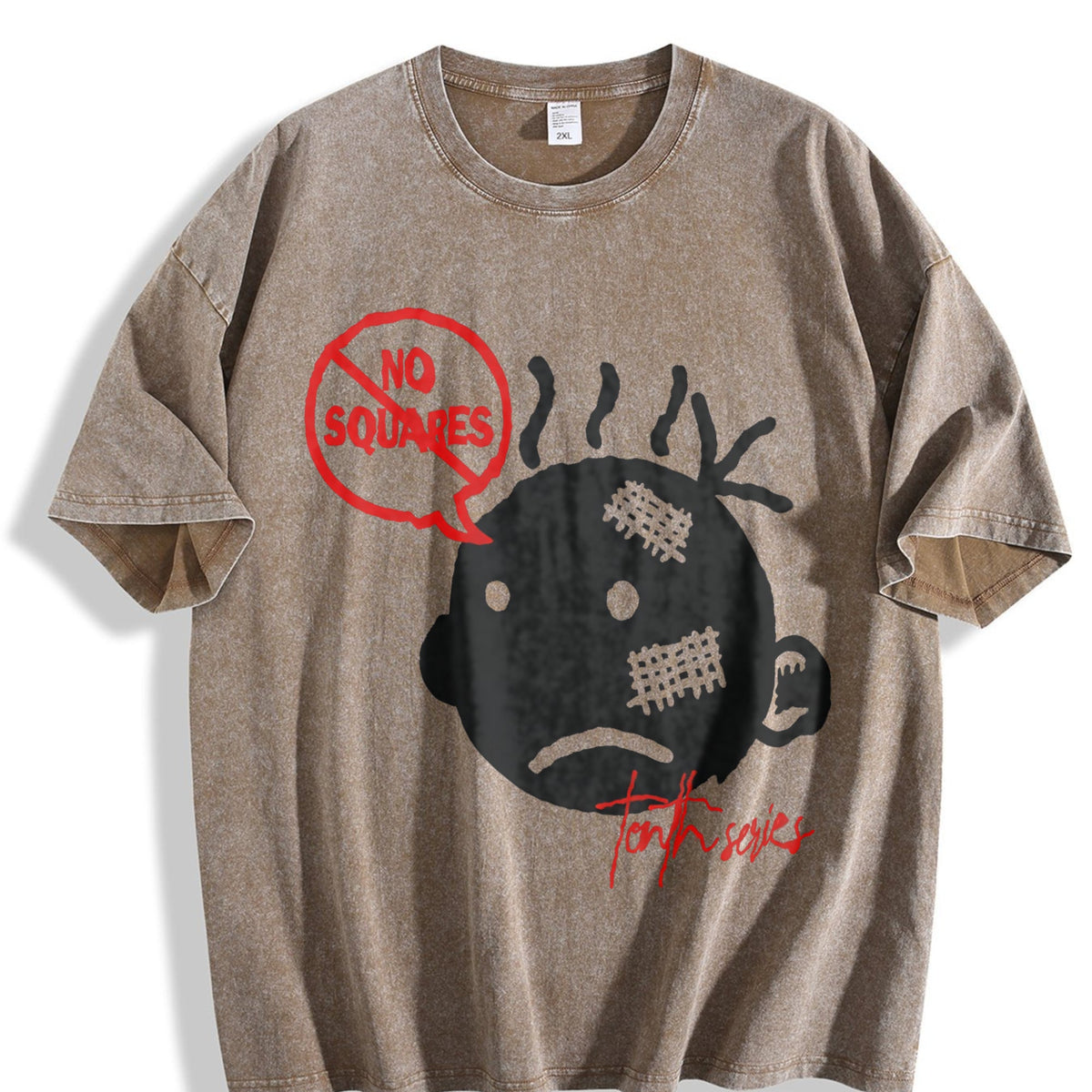 No Squares Vintage Washed T-Shirt product image 3
