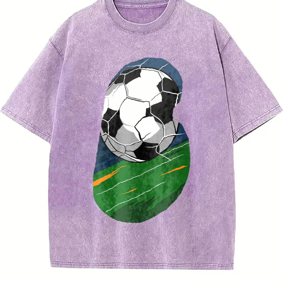 Global Soccer Fan Vintage Washed T-Shirt product image 6