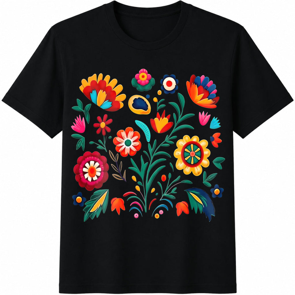 A Modern And Floral That Perfectly Matches Cotton T-Shirt product image 1