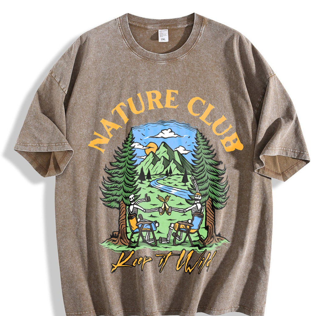 Batik - Mountain & Nature Vintage Washed T-Shirt product image 3