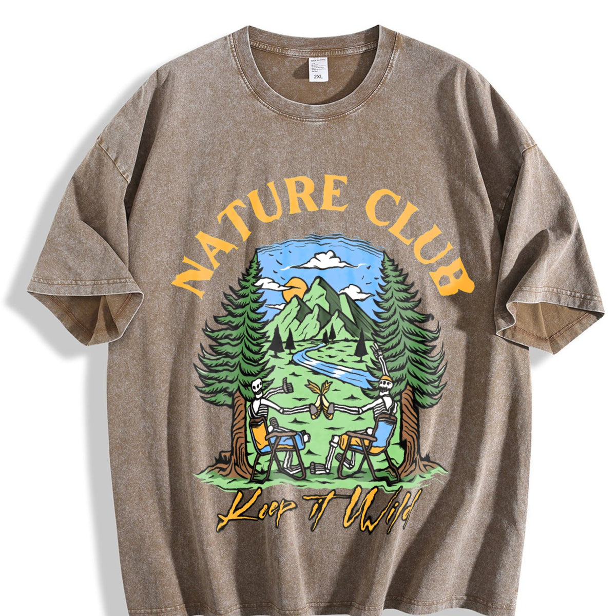 Batik - Mountain & Nature Vintage Washed T-Shirt product image 3