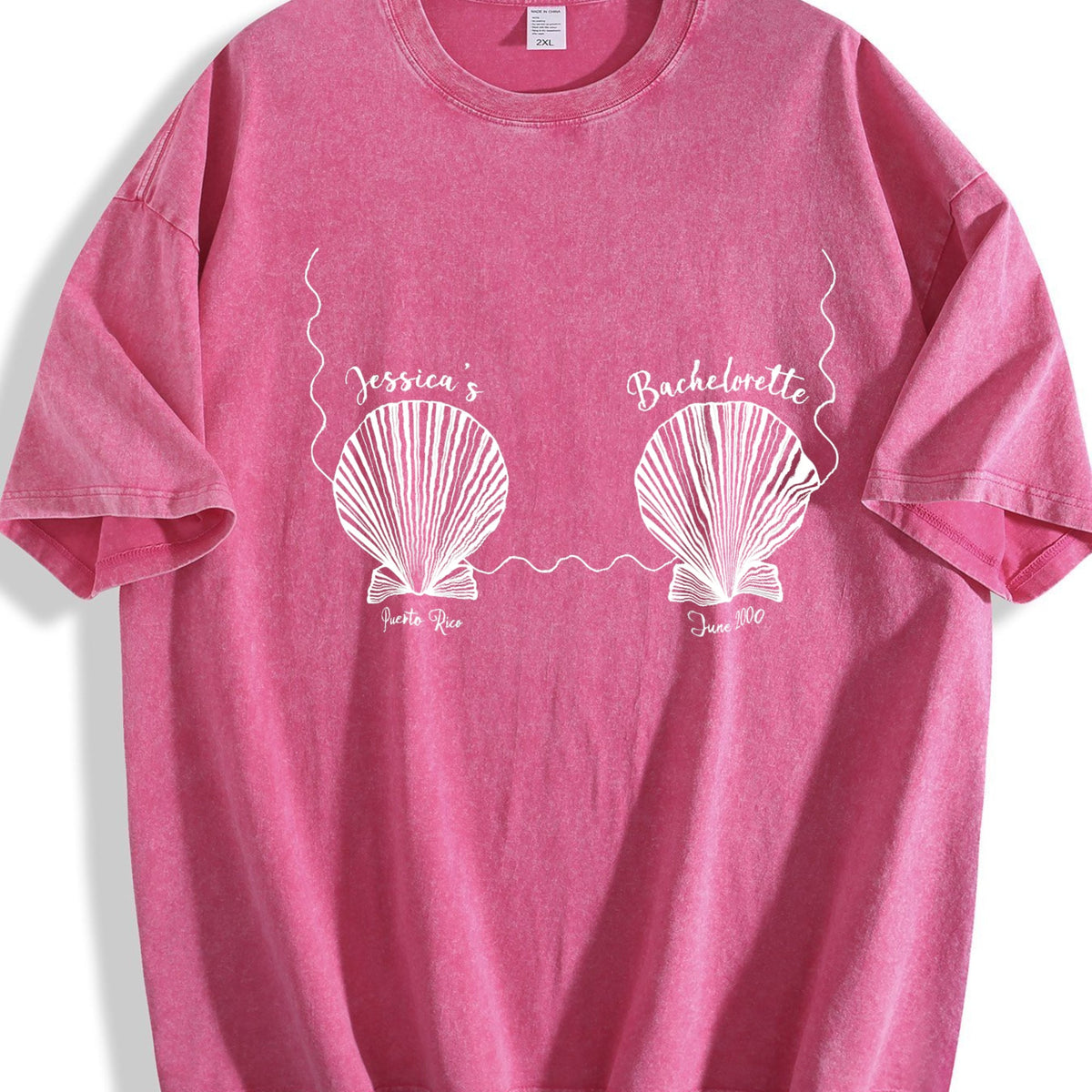 Beach Bachelorette Vintage Washed T-Shirt product image 7