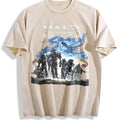 Y2K Black Halo Reach Gaming Promo Vintage Washed T-Shirt product image 1