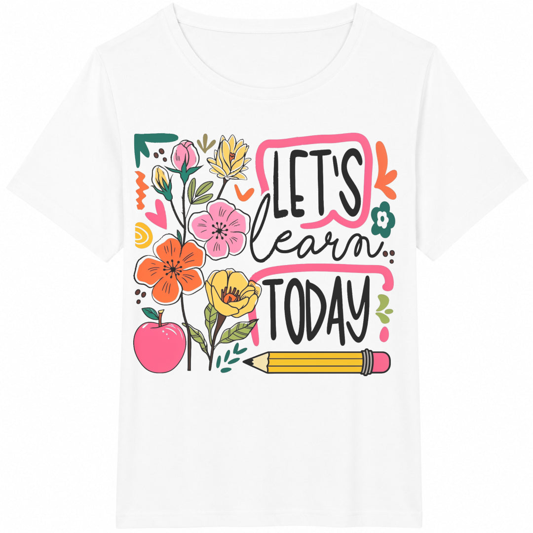 Bohemian Teacher Cotton T-Shirt product image 2