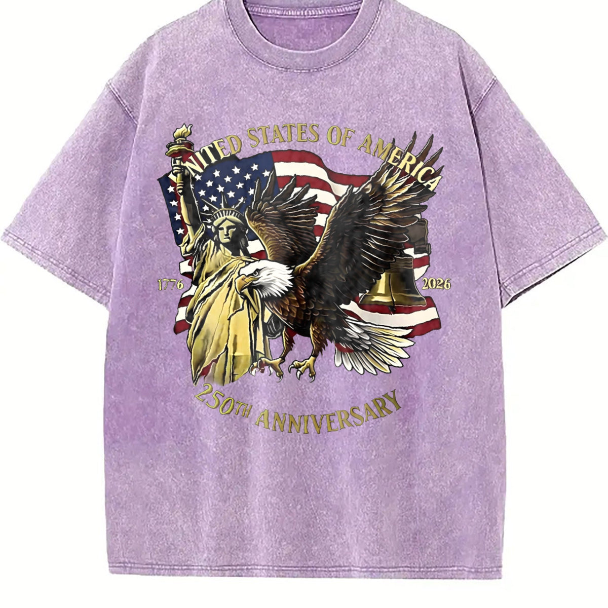 Statue Of Liberty Bald Eagle USA 250th Anniversary Vintage product image 6