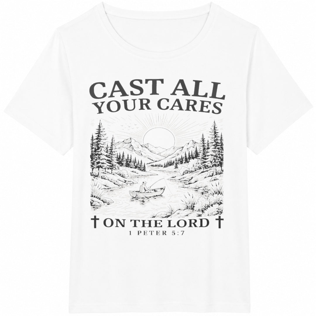 Christian Cast All Your Cares Lord 1 Peter 5:7 Nature River product image 2
