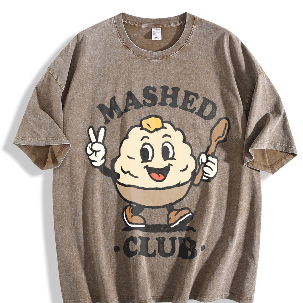 Mashed Potatoes Club : Funny Potato Mascot Vintage Washed product image 3