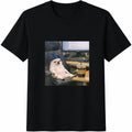 Funny Lazy Dog Cotton T-Shirt product image 1