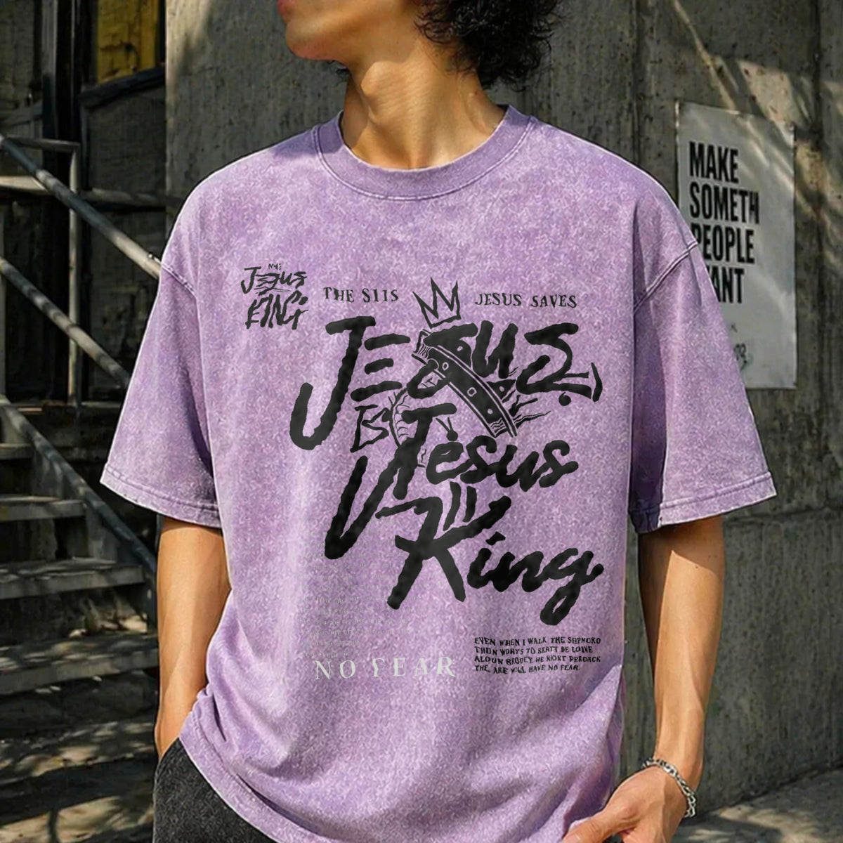 Christian Faith Vintage Washed T-Shirt product image 13