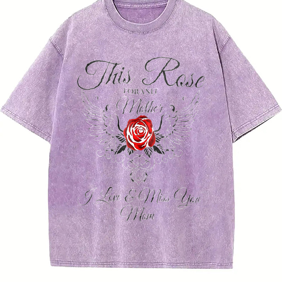 Mom Tribute Lover Vintage Washed T-Shirt product image 6