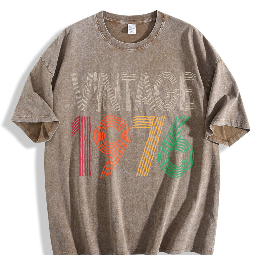 50th Birthday Vintage Washed T-Shirt product image 3