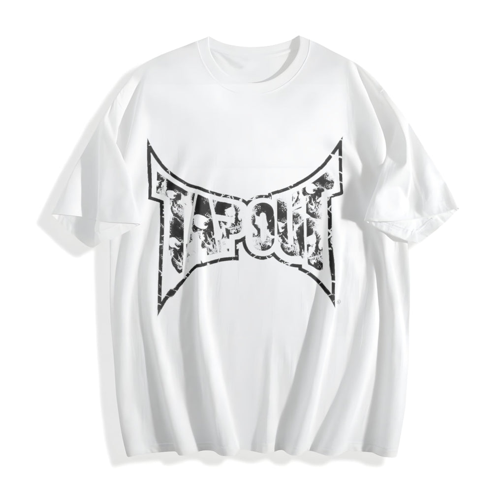 Y2K Tapout Skull Amity Affliction Mma Elite Cotton T-Shirt product image 2