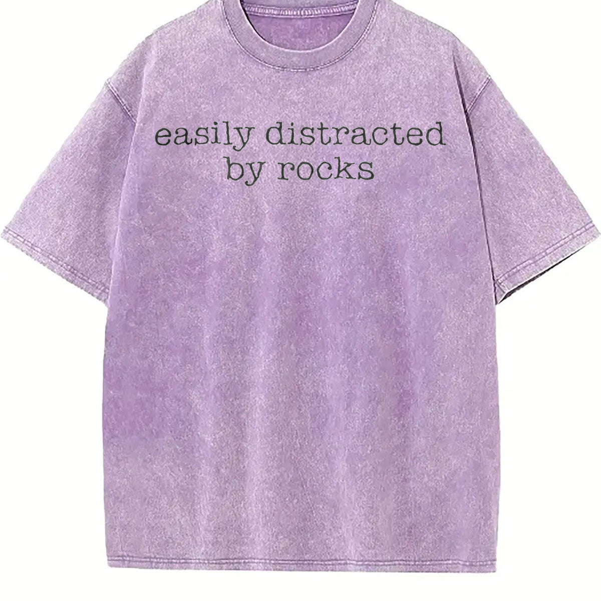 Easily Distracted By Rocks Vintage Washed T-Shirt product image 6