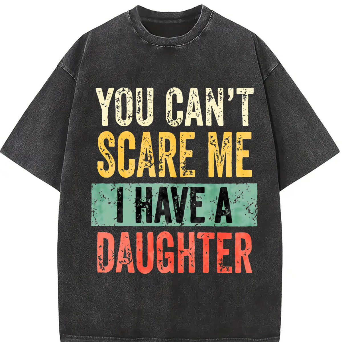 You Can't Scare Me Vintage Washed T-Shirt product image 2