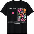 Thermal Transfer God's Plan Spring Autumn Cotton T-Shirt product image 1