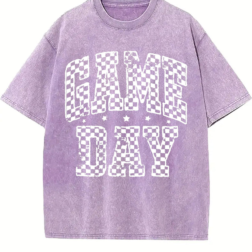 Checkered Game Day With Baseball Vibes Sports Mom Vintage product image 6