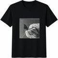Cat Butterfly Cotton T-Shirt product image 1