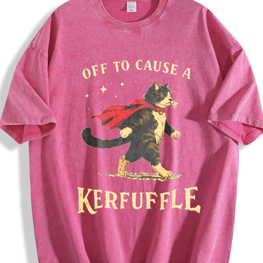 Chic For A Round Neckline Vintage Washed T-Shirt product image 7