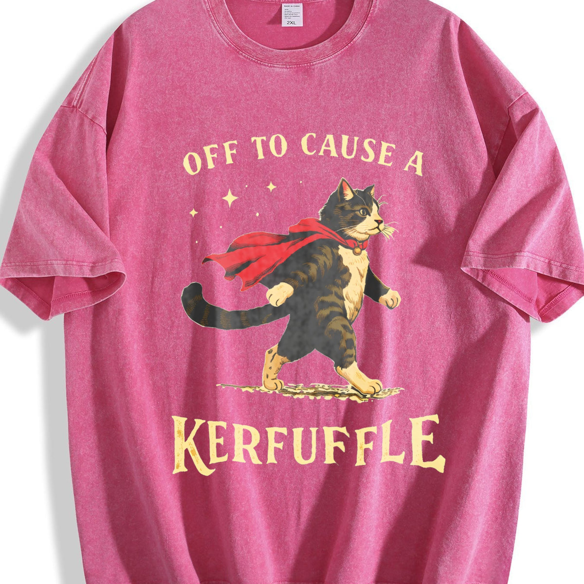 Chic For A Round Neckline Vintage Washed T-Shirt product image 7