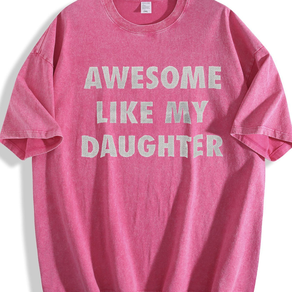 Awesome Like My Daughter Funny Fathers Day Dad Vintage product image 7