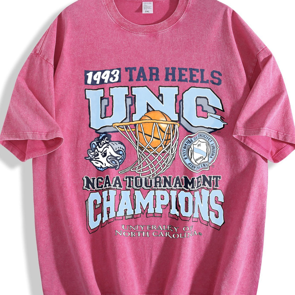 Unc Tar Heels 1993 Basketball Champions White Vintage product image 7