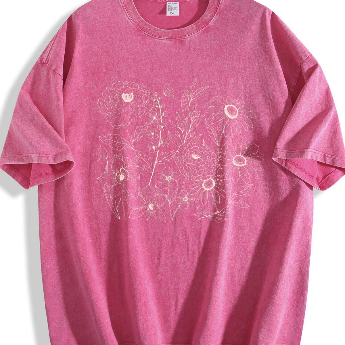 Pressed Flowers Vintage Washed T-Shirt product image 7