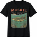 Muskie Fishing : Angler Cotton T-Shirt product image 1
