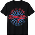Land Of The Free Because Of Brave Cotton T-Shirt product image 1
