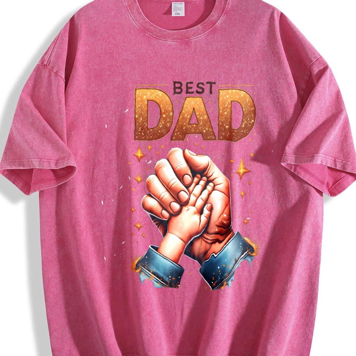 Best Dad Ever Vintage Washed T-Shirt product image 7