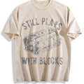Still Plays With Blocks Funny Car Mechanic Racing Vintage product image 1