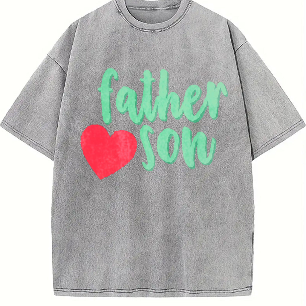 Funy Son Sloganprint Vintage Washed T-Shirt product image 5
