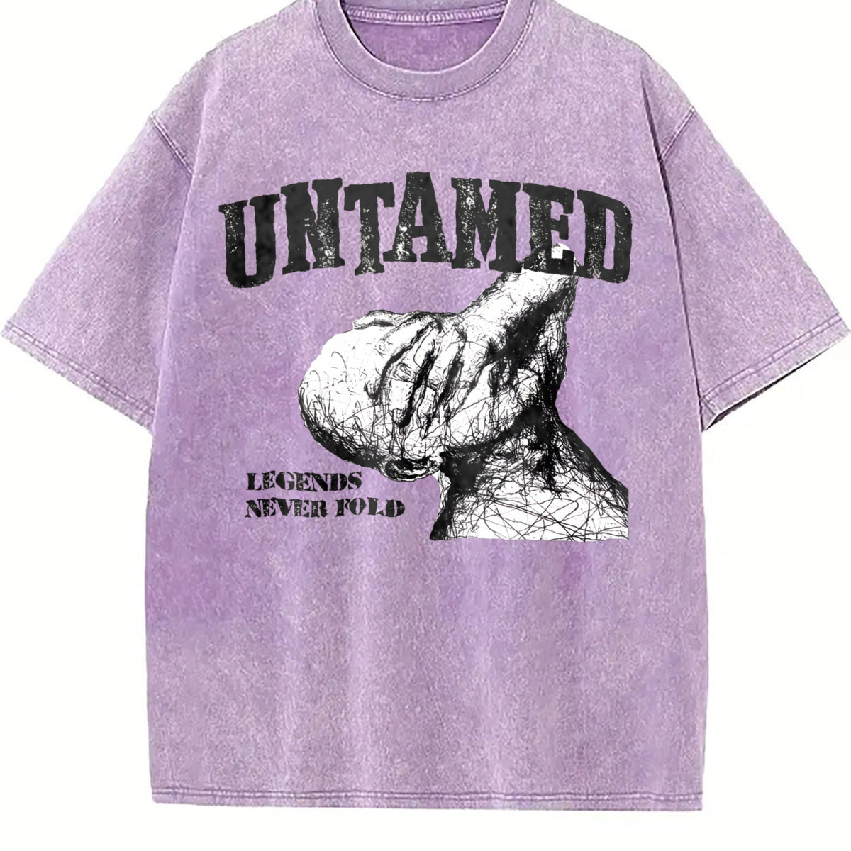 Untamed Legends Never Fold Vintage Washed T-Shirt product image 6