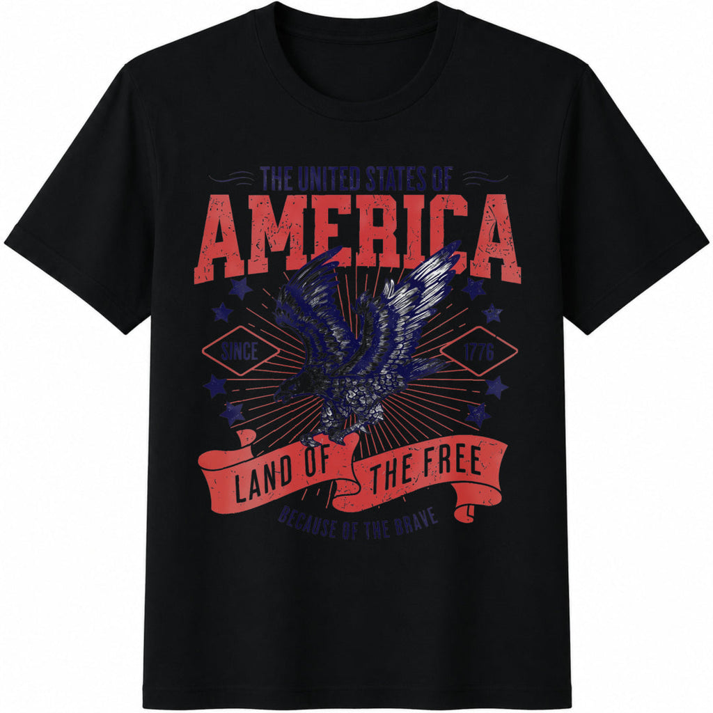 United States Of America Since 1776 Cotton T-Shirt product image 1