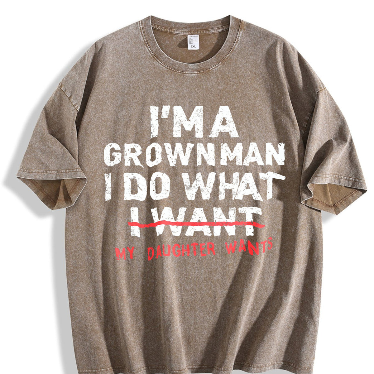 Funny Dad Father I'm A Grown Man I Do What My Daughter product image 3