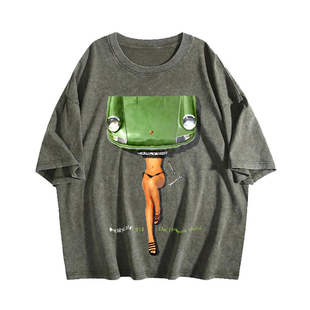 Dream Model 911 Vintage Washed T-Shirt product image 4
