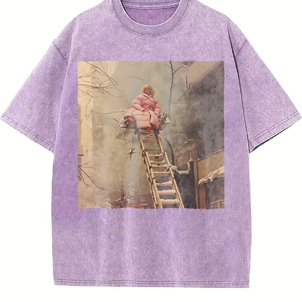 Doll on a Stairway Vintage Washed T-Shirt product image 6