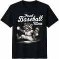 Feral Baseball Mom Cotton T-Shirt product image 1