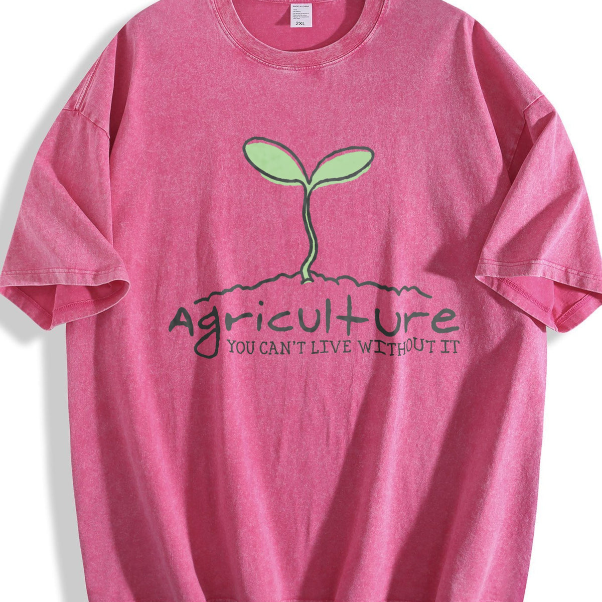 Agriculture You Can't Live Without It Vintage Washed T-Shirt product image 7