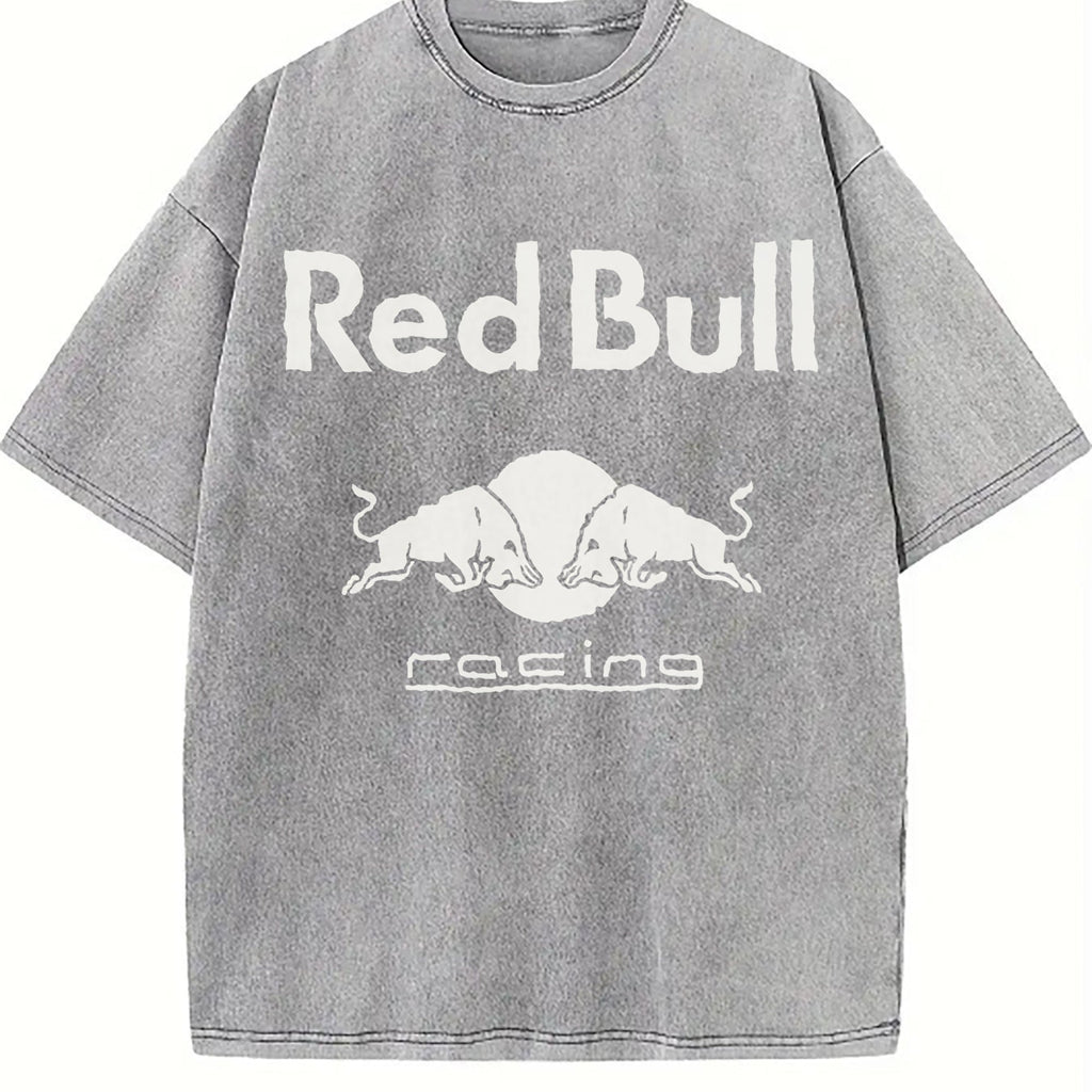 Black White Racing Best Vintage Washed T-Shirt product image 5